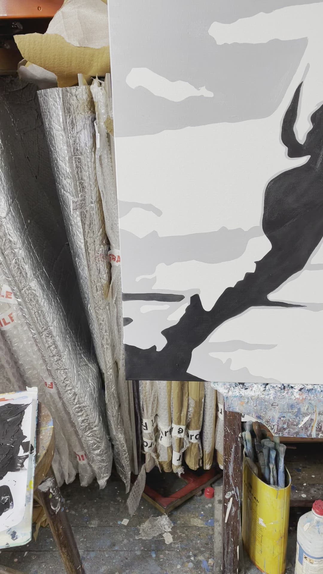 The Clash London Calling Wall Art Painting Original Handmade Canvas Art