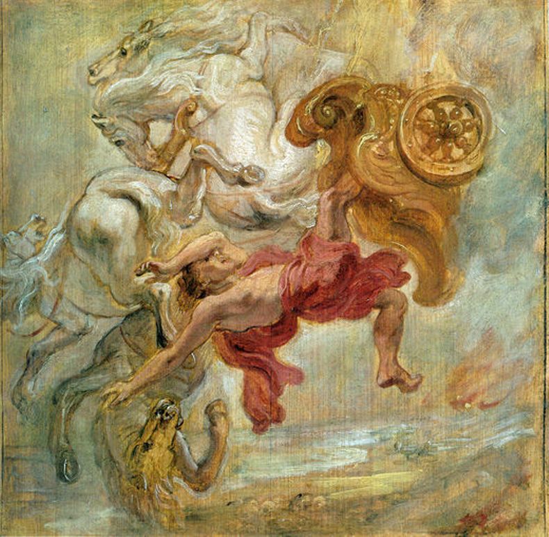 Fall of Phaeton by Peter Paul Rubens Reproduction Oil Painting on Canvas