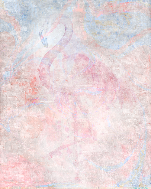 Flamingo Canvas art, Pink Flamingo Wall Art