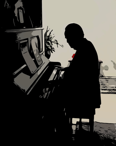 The Godfather Film Wall Art Movies Original Oil on Canvas Painting by Blue Surf Art