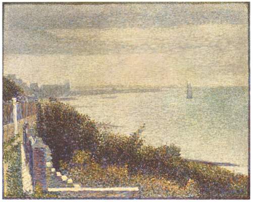 Grandcamp, Evening by Georges Seurat Reproduction Painting by Blue Surf Art