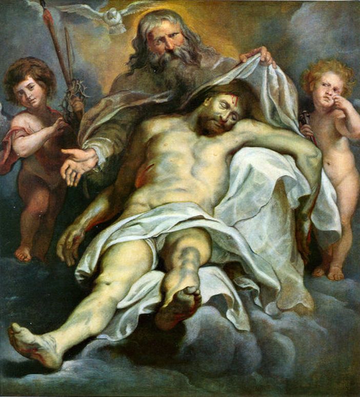 Holy Trinity by Peter Paul Rubens Reproduction Oil Painting on Canvas