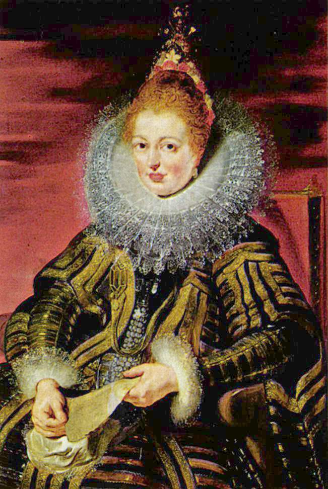 Isabella (1566-1633), Regent of the Low Countries by Peter Paul Rubens Reproduction Oil Painting on Canvas