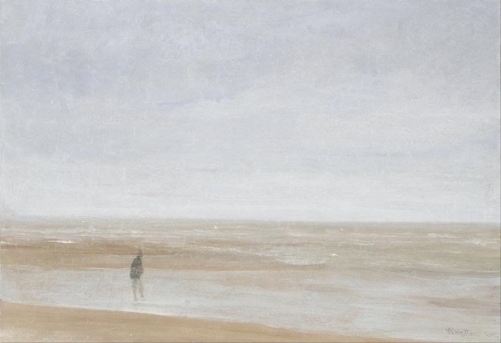Sea and Rain by James Abbott McNeill Whistler Reproduction Painting by Blue Surf Art