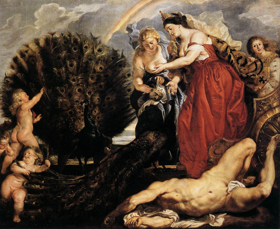 Juno and Argus by Peter Paul Rubens Reproduction Oil Painting on Canvas