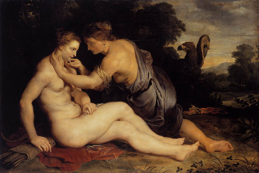Jupiter and Callisto by Peter Paul Rubens Reproduction Oil Painting on Canvas