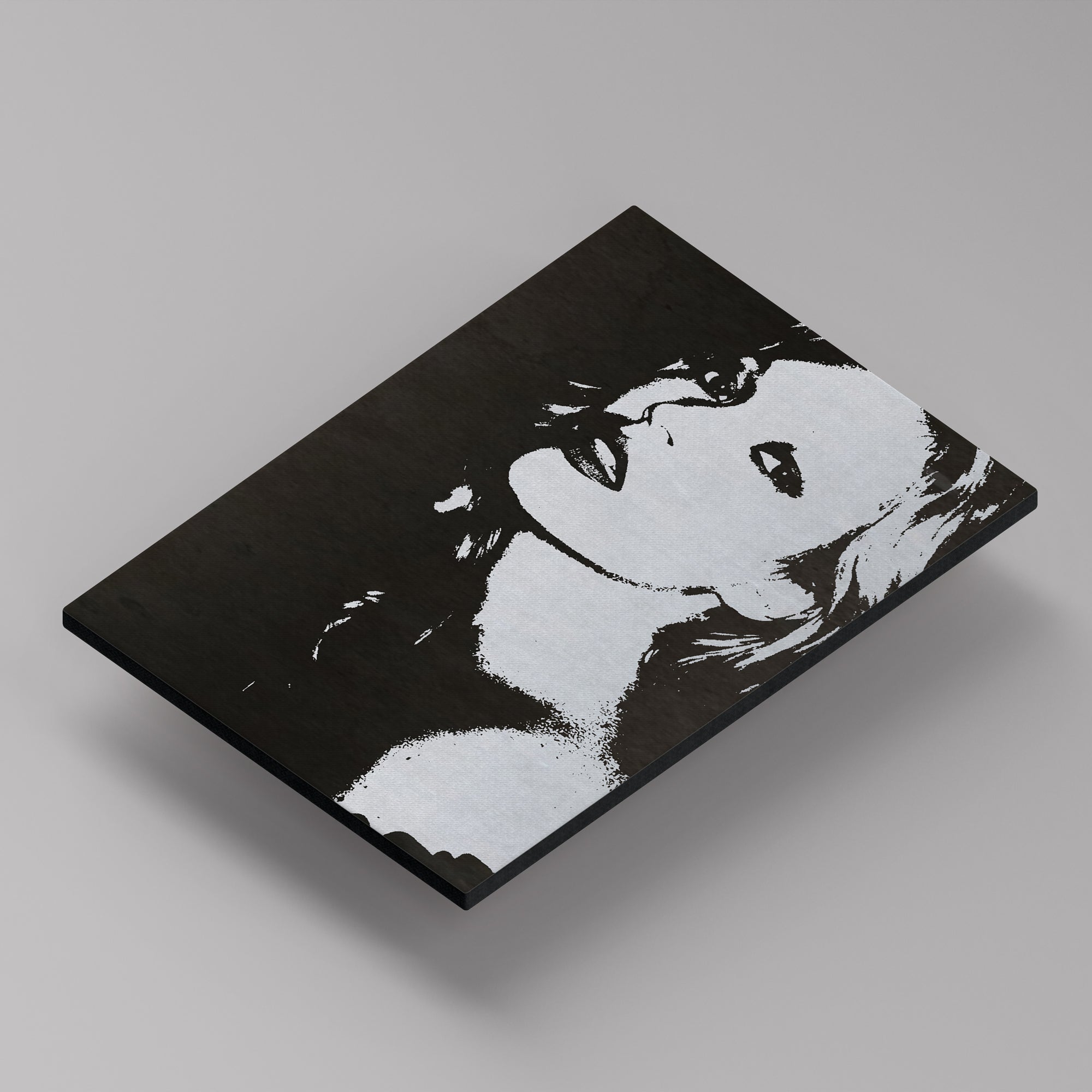 Kate Moss Canvas Art, Fashion Wall Art, Kate Moss Painting. Model art, Kate moss fan art, Kate moss uk model art