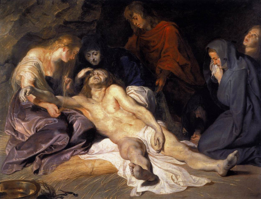 Lament of Christ by Peter Paul Rubens Reproduction Oil Painting on Canvas