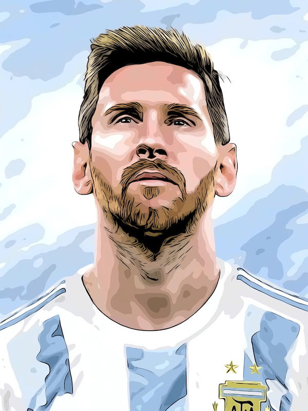 Leo Messi - color