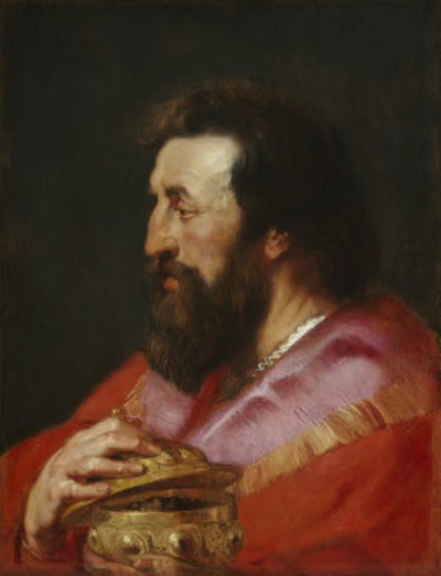 Melchior, The Assyrian King by Peter Paul Rubens Reproduction Oil Painting on Canvas