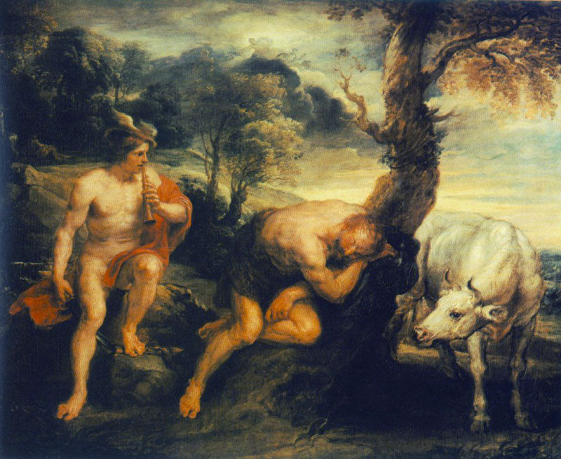 Mercury and Argus by Peter Paul Rubens Reproduction Oil Painting on Canvas