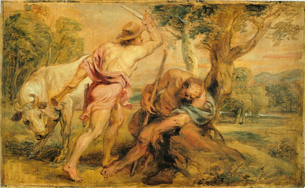 Mercury and Argus by Peter Paul Rubens Reproduction Oil Painting on Canvas