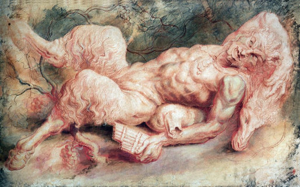 Pan Reclining by Peter Paul Rubens Reproduction Oil Painting on Canvas