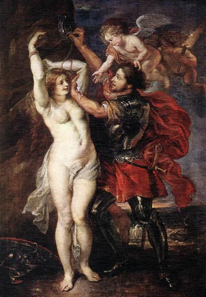 Perseus and Andromeda by Peter Paul Rubens Reproduction Oil Painting on Canvas
