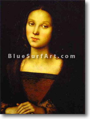 Mary Magdalene by Pietro Perugino. Reproduction Oil Painting on Canvas