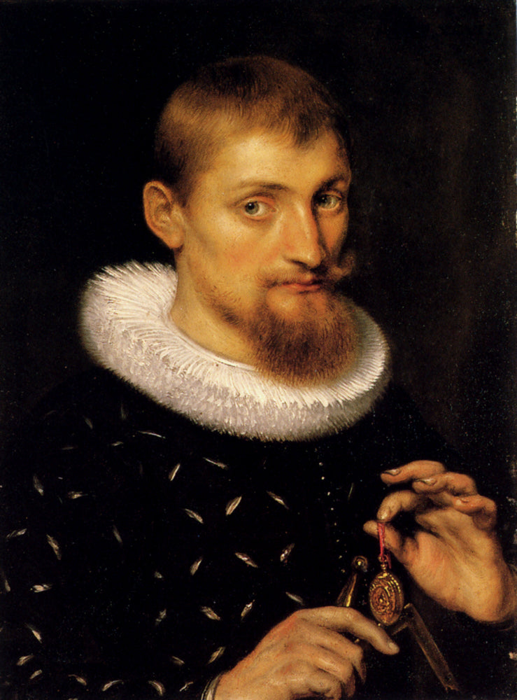 Portrait of a Man by Peter Paul Rubens Reproduction Oil Painting on Canvas