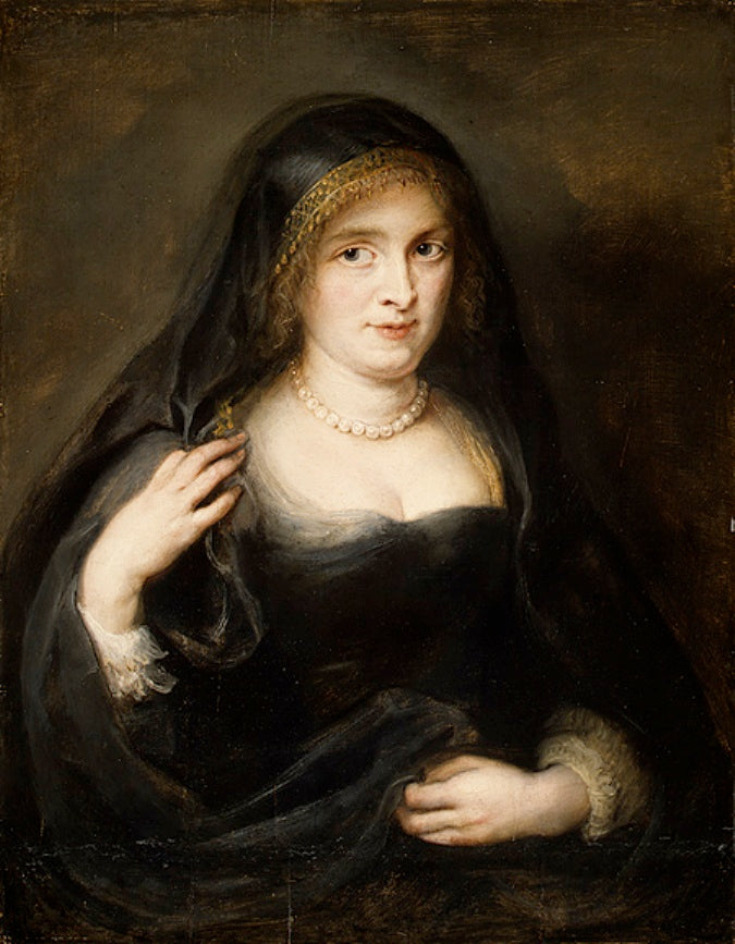 Portrait of a Woman, Probably Susanna Lunden by Peter Paul Rubens Reproduction Oil Painting on Canvas