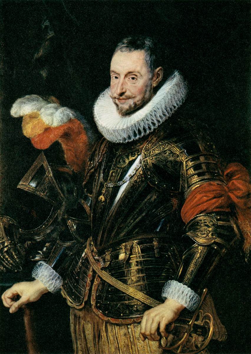 Portrait of Ambrogio Spinola by Peter Paul Rubens Reproduction Oil Painting on Canvas