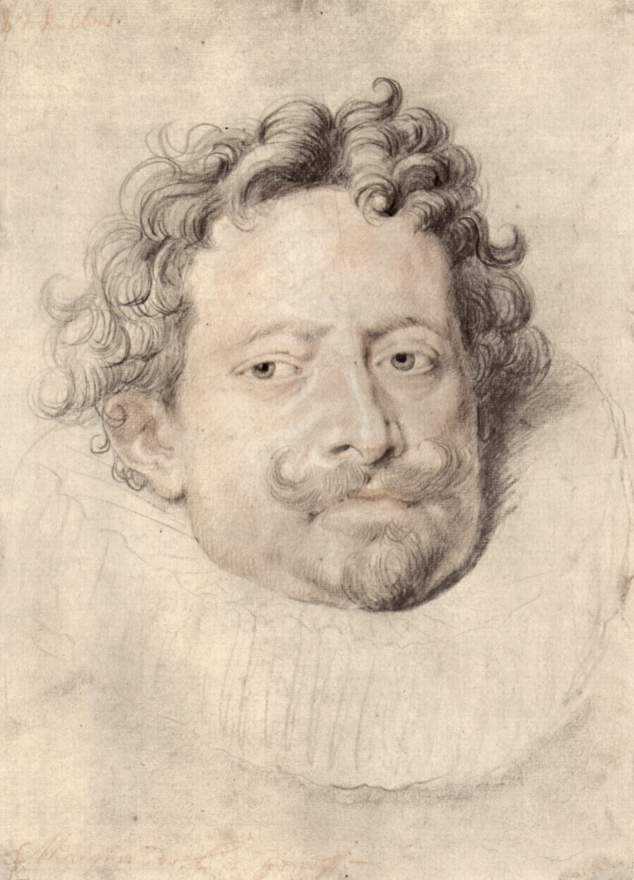 Portrait of Don Diego Messina by Peter Paul Rubens Reproduction Oil Painting on Canvas