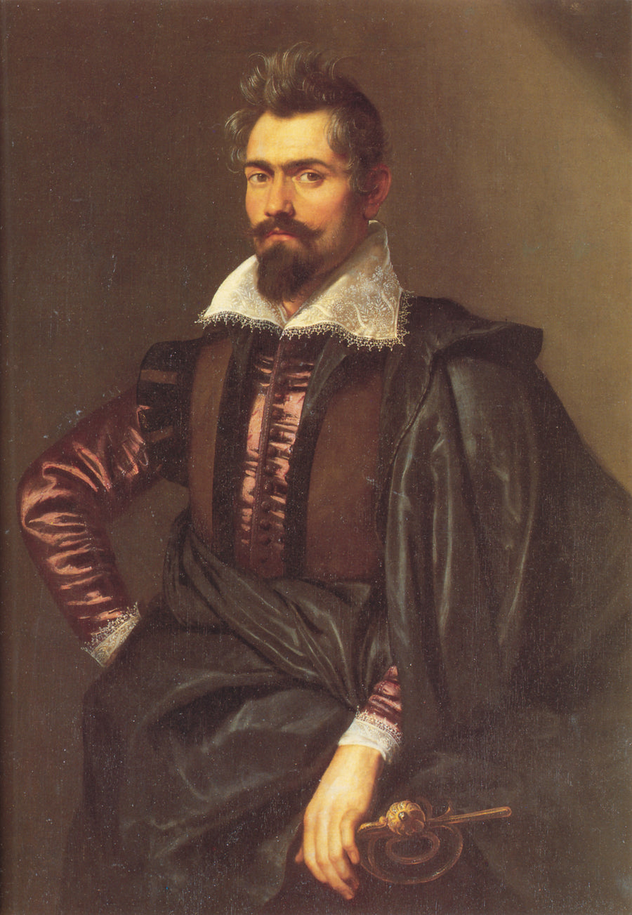 Portrait of Gaspard Schoppins by Peter Paul Rubens Reproduction Oil Painting on Canvas