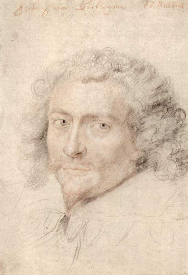 Portrait of George Vilie by Peter Paul Rubens Reproduction Oil Painting on Canvas