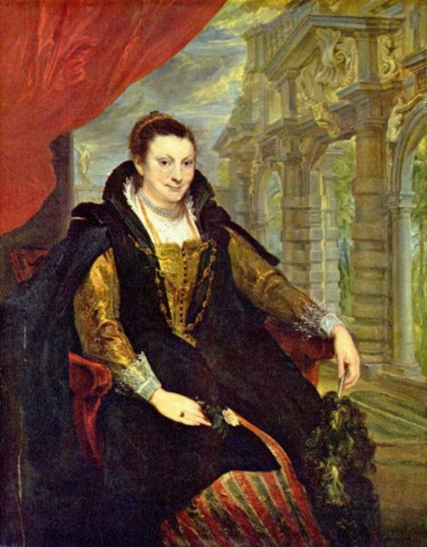 Portrait of Isabella Brandt by Peter Paul Rubens Reproduction Oil Painting on Canvas