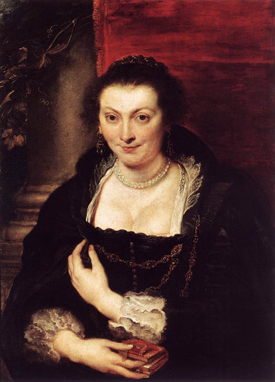 Portrait of Isabella Brant by Peter Paul Rubens Reproduction Oil Painting on Canvas