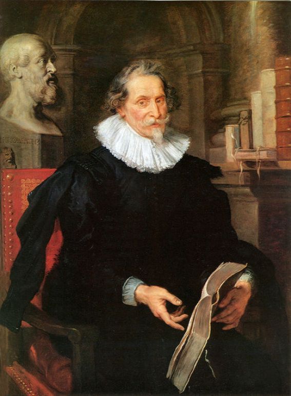 Portrait of Ludovicus Nonnius by Peter Paul Rubens Reproduction Oil Painting on Canvas