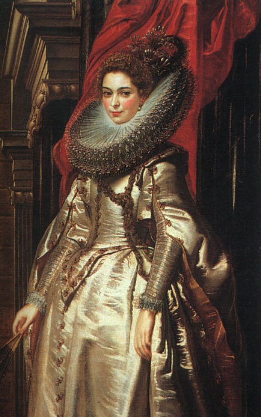 Portrait of Marchesa Brigida Spinola Doria by Peter Paul Rubens Reproduction Oil Painting on Canvas