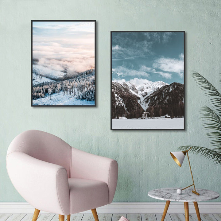 Winter at Nordic Canvas Art Print, Wall Art, Home Decor - Showcase 2