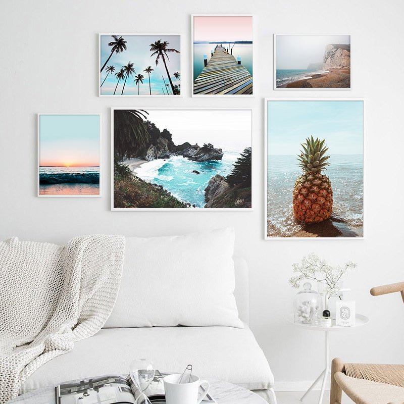 Summer Vibes Prints at Blue Surf Art