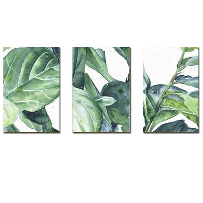 Scandinavian Style Tropical Plants Print
