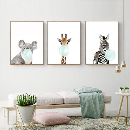 Zebra Giraffe Koala and Kangaloo