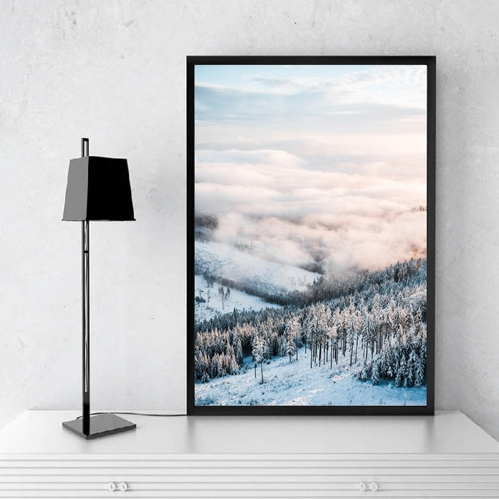 Winter at Nordic Canvas Art Print, Wall Art, Home Decor - Showcase 5