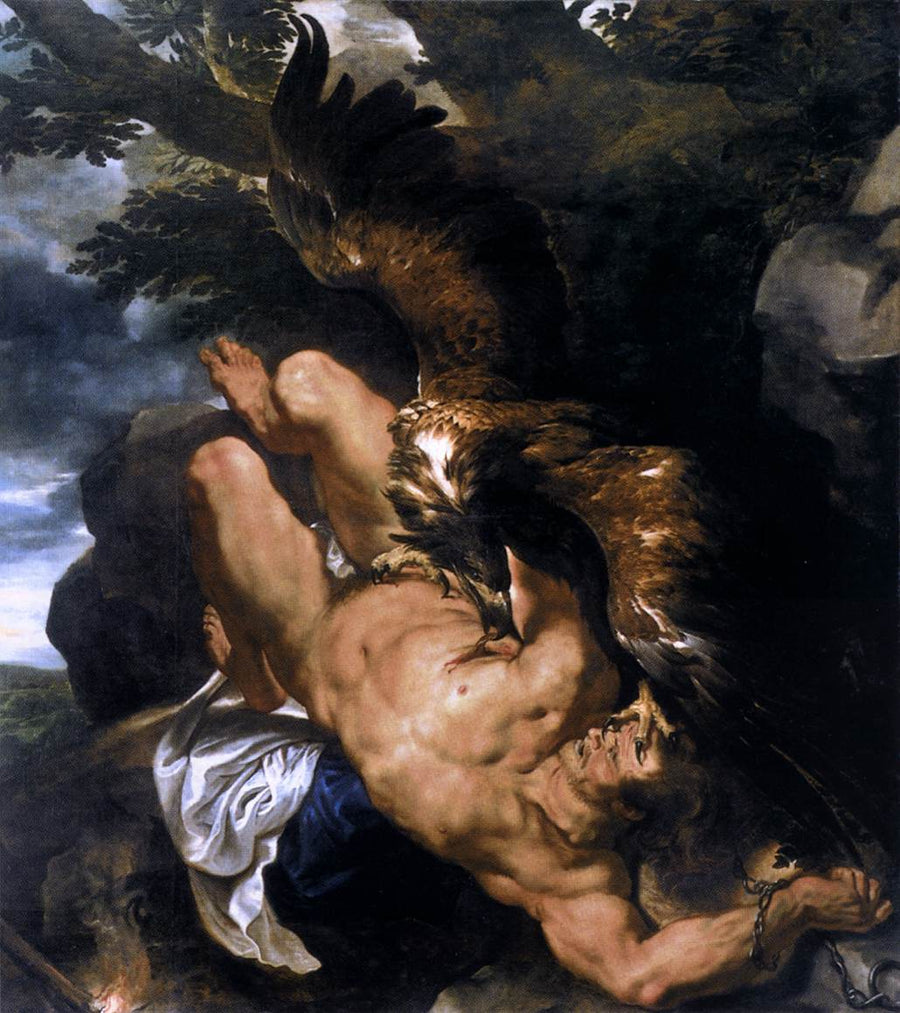 Prometheus Bound by Peter Paul Rubens Reproduction Oil Painting on Canvas
