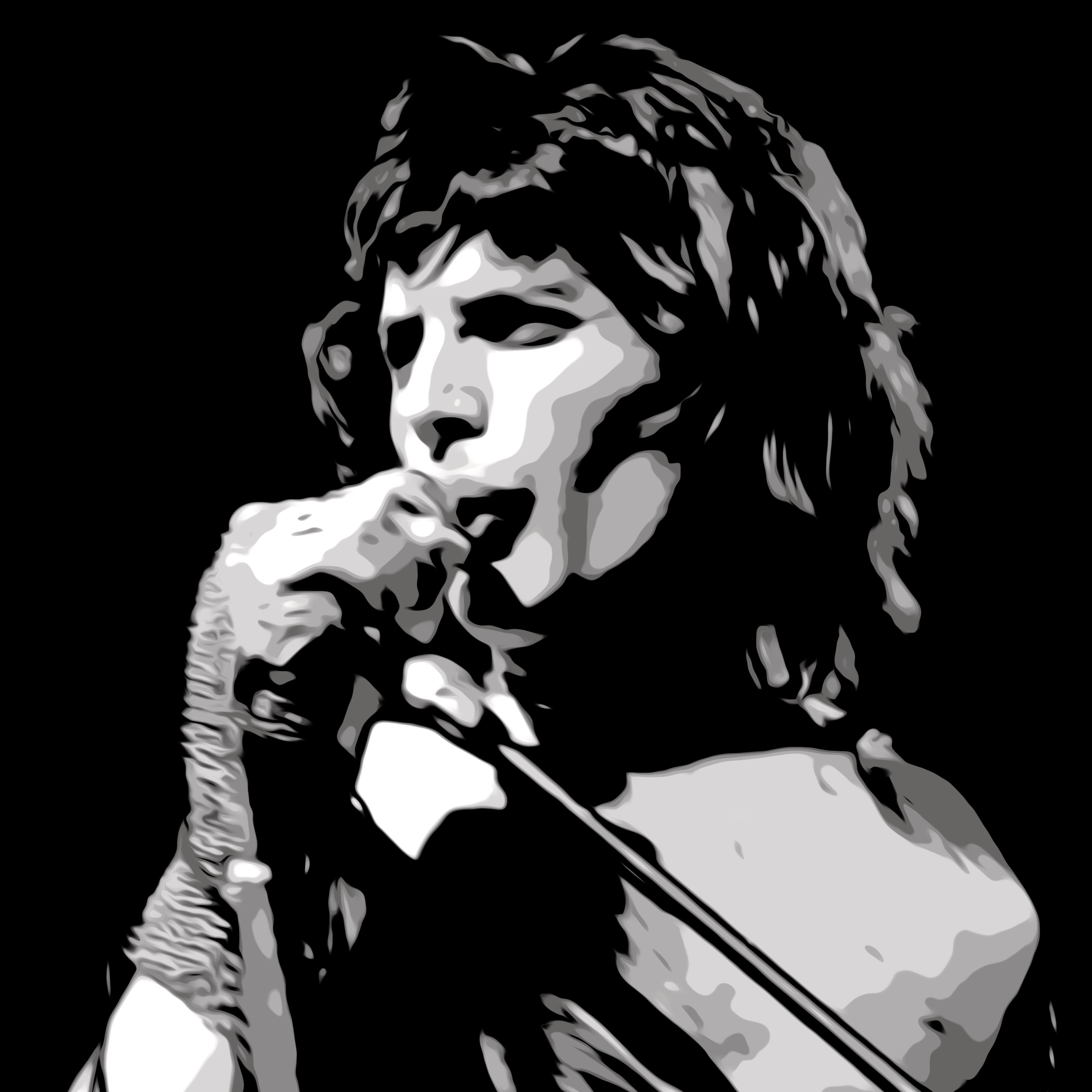 Love of My Life, Queen, Freddie Mercury, Queen Freddie Canvas Art Painting