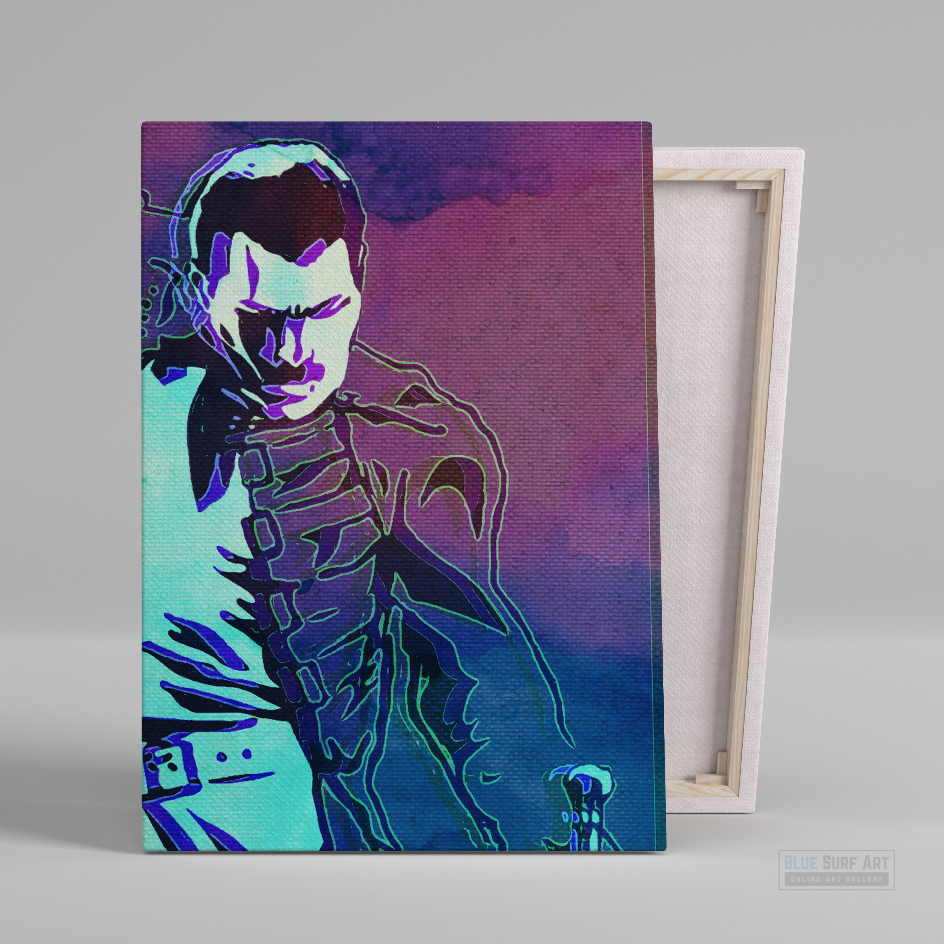 Freddie Mercury Wall Art, Queen Freddie Canvas Art, Queen UK Band Wall Art, Freddie Mercury prints, Freddie Mercury Paintings
