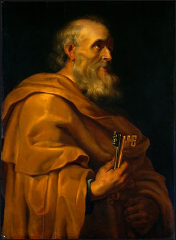 Saint Peter by Peter Paul Rubens Reproduction Oil Painting on Canvas