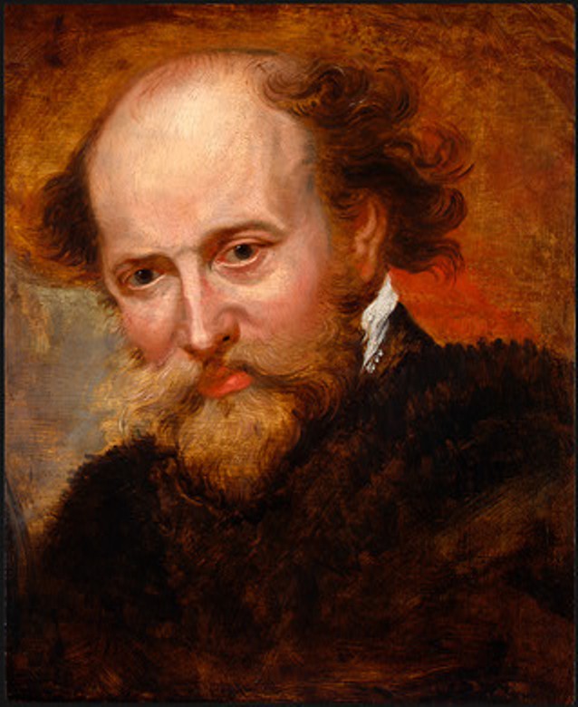 Self-Portrait by Peter Paul Rubens Reproduction Oil Painting on Canvas