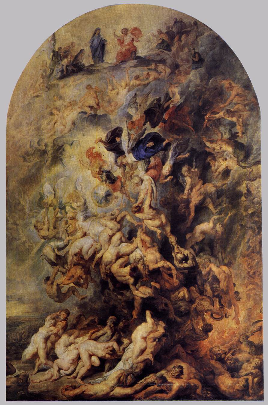 Small Last Judgement by Peter Paul Rubens Reproduction Oil Painting on Canvas