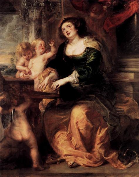 St. Cecilia by Peter Paul Rubens Reproduction Oil Painting on Canvas