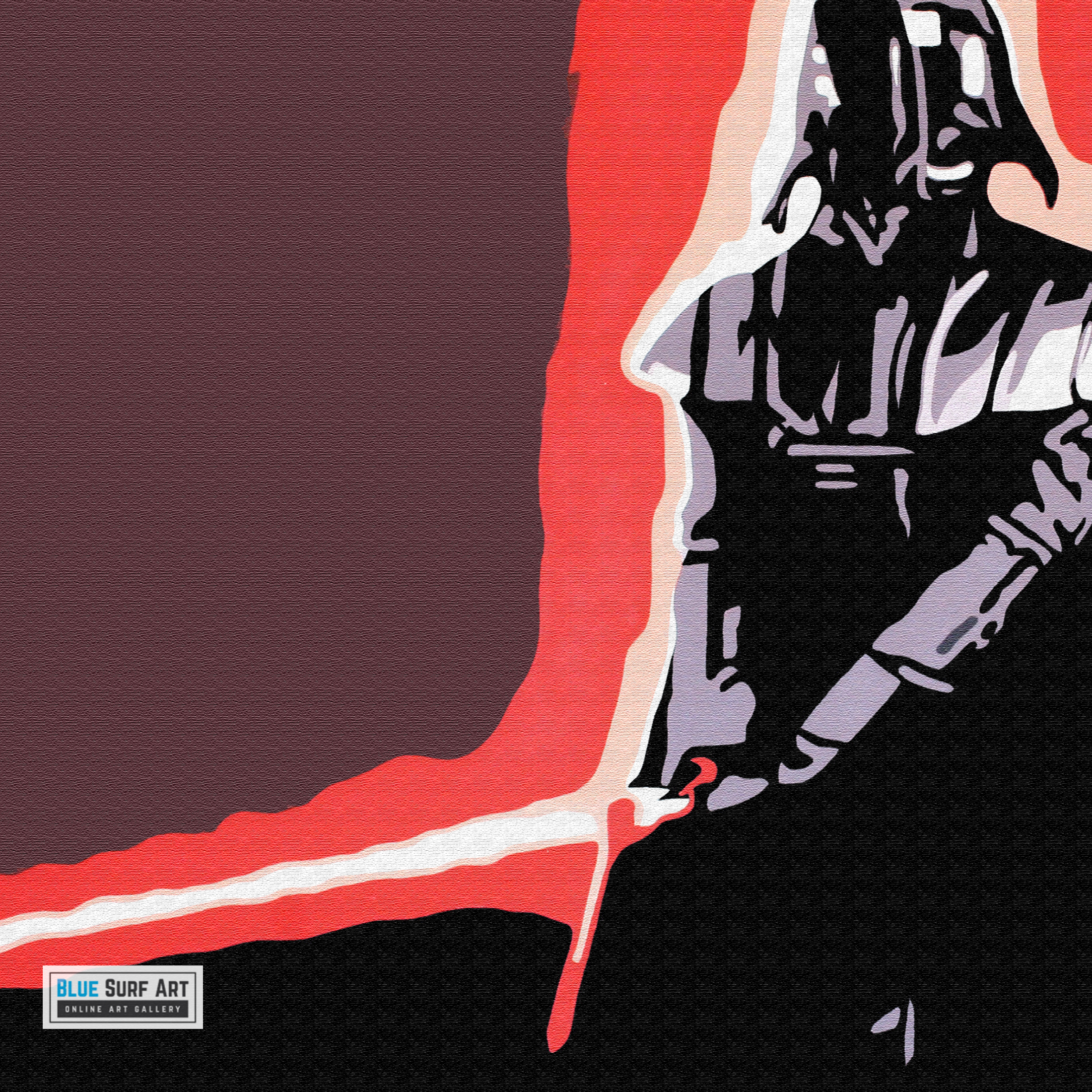 Star Wars Wall Art Painting Original Handmade Art Star Wars Pop Art Oil Painting 4