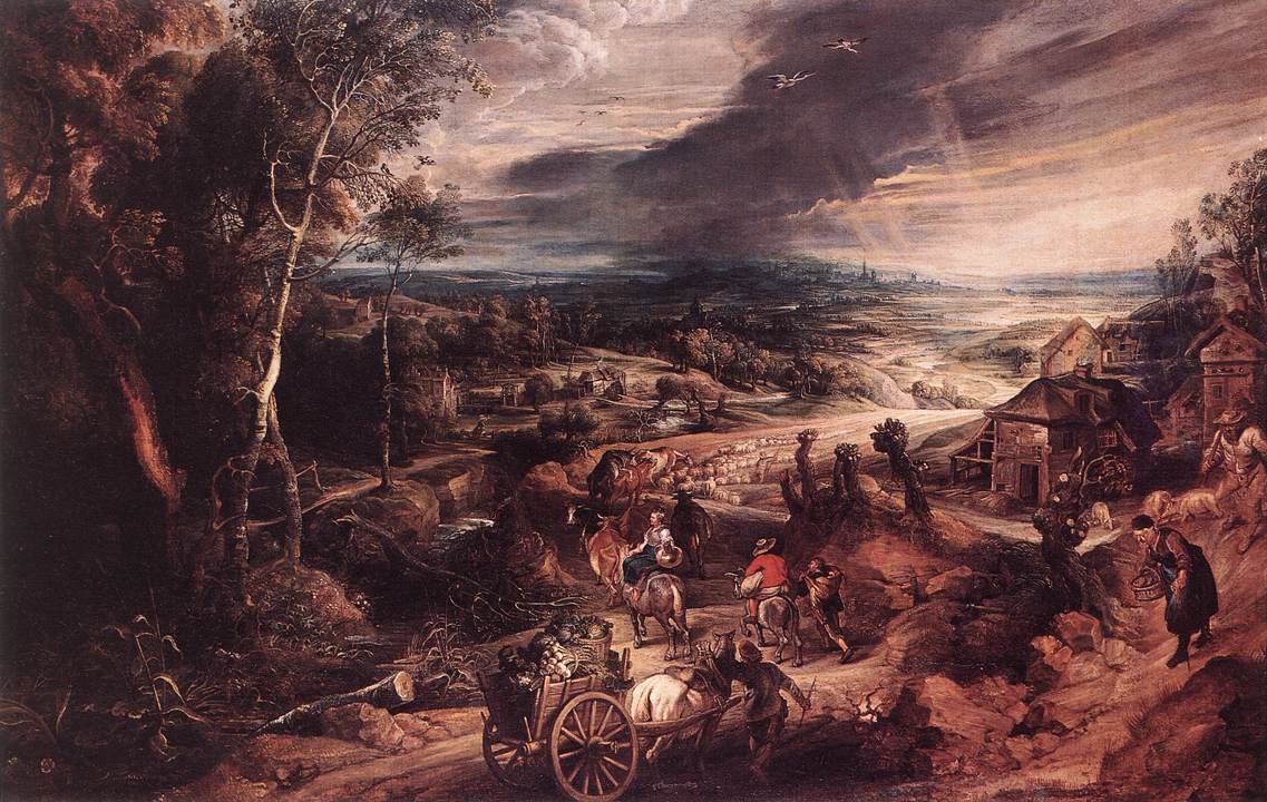 Summer by Peter Paul Rubens Reproduction Oil Painting on Canvas