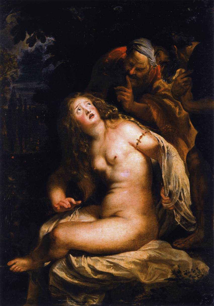 Susanna and the Elders by Peter Paul Rubens Reproduction Oil Painting on Canvas