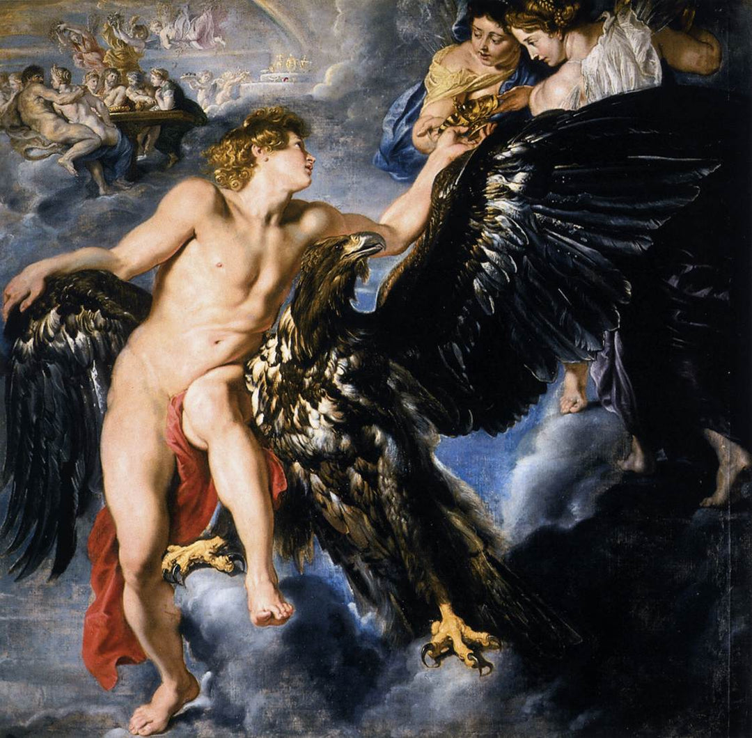 The Abduction of Ganymede by Peter Paul Rubens Reproduction Oil Painting on Canvas