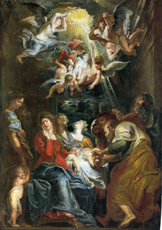 The Circumcision of Christ by Peter Paul Rubens Reproduction Oil Painting on Canvas
