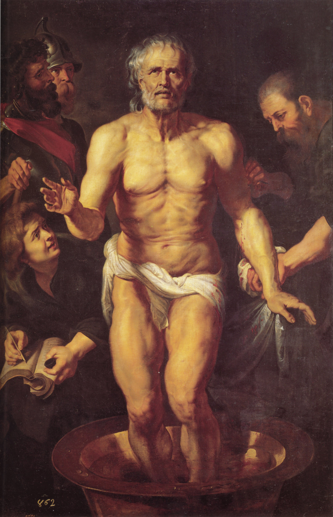 The Death of Seneca by Peter Paul Rubens Reproduction Oil Painting on Canvas