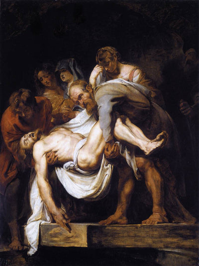 The Entombment by Peter Paul Rubens Reproduction Oil Painting on Canvas