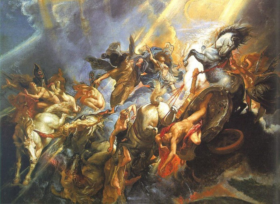 The Fall of Phaeton by Peter Paul Rubens Reproduction Oil Painting on Canvas
