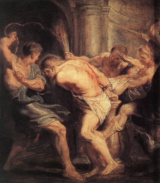 The Flagellation of Christ by Peter Paul Rubens Reproduction Oil Painting on Canvas